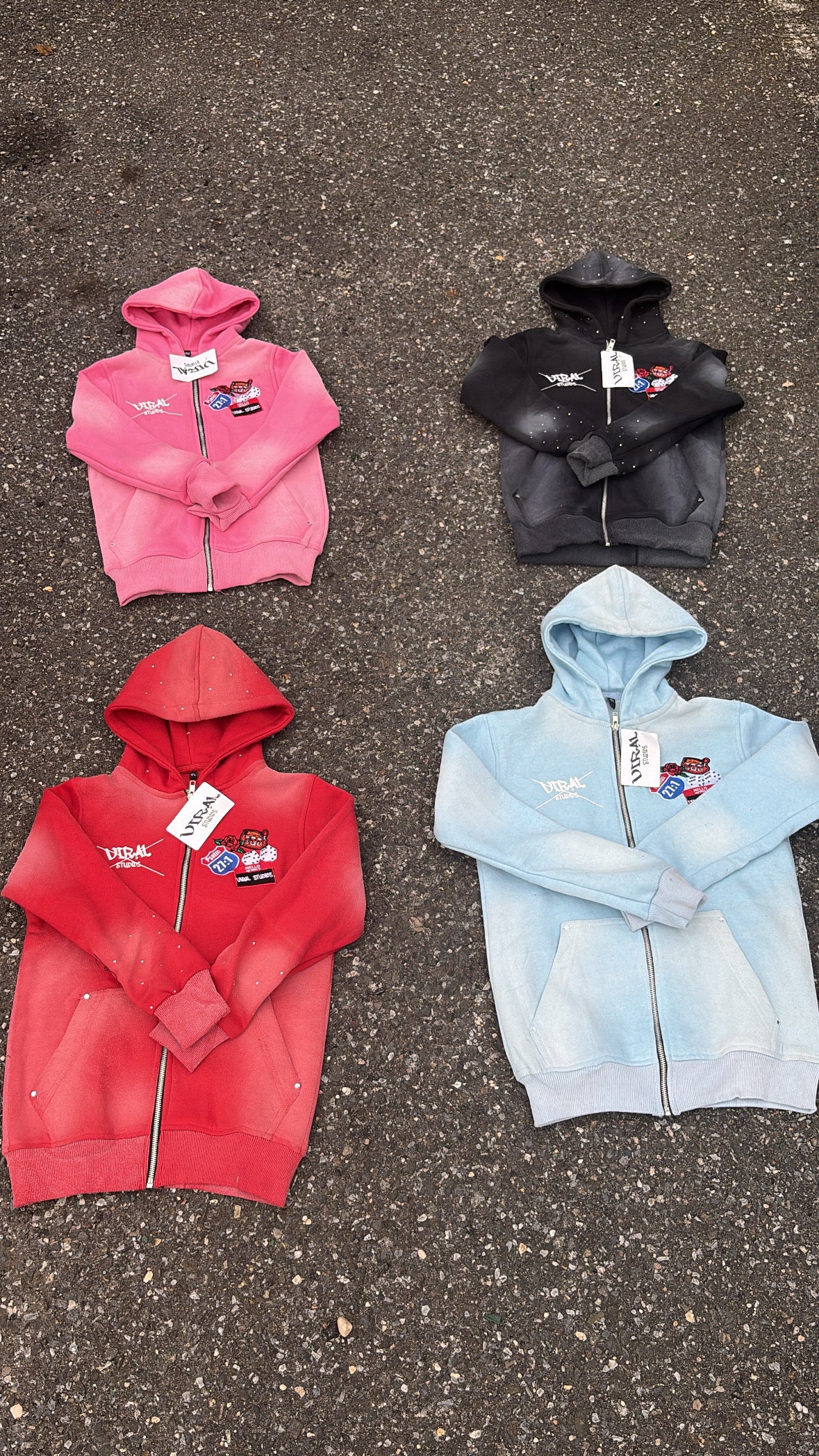Rhinestone sweatsuit (kids)