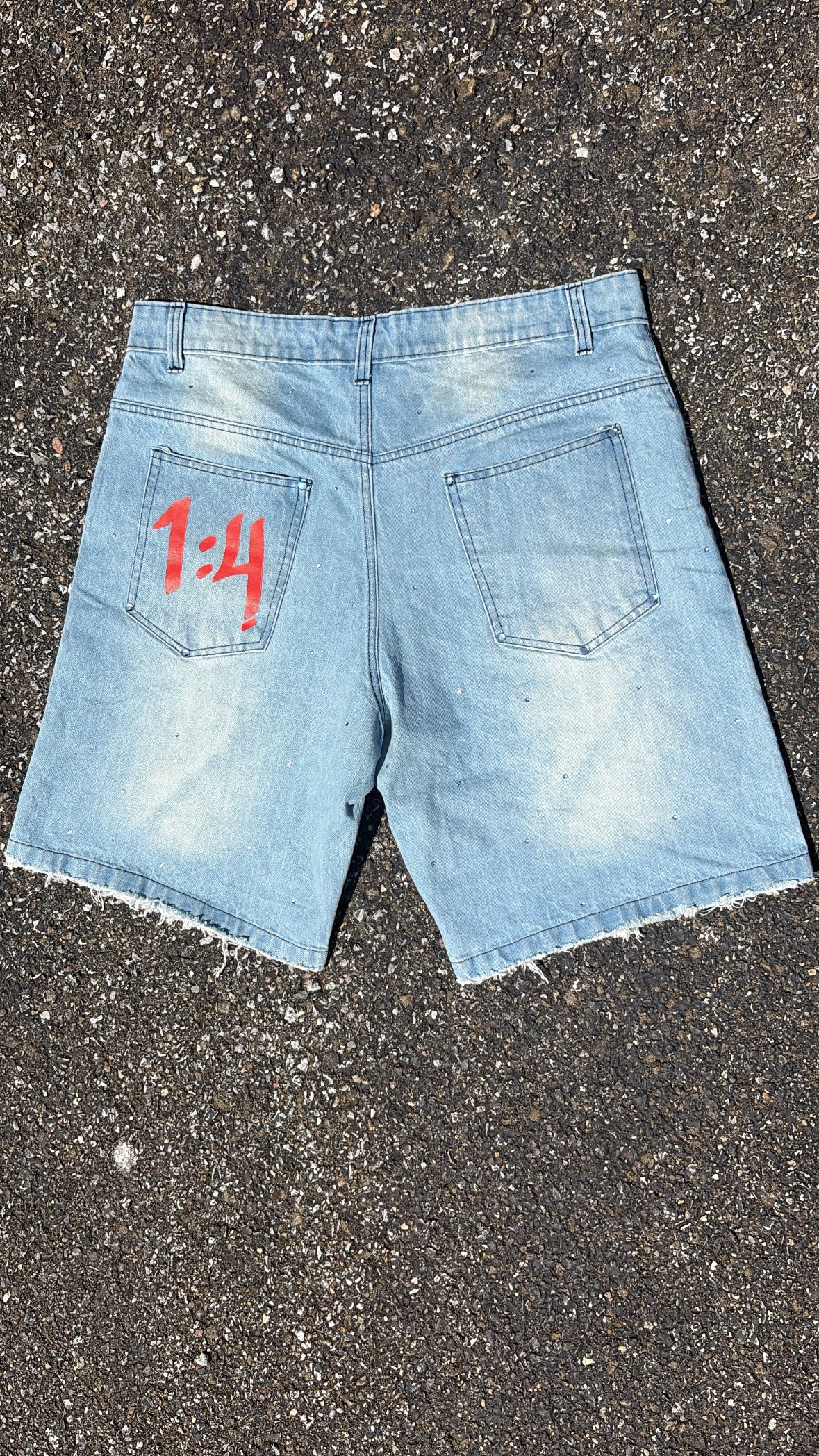 ViralStudios Rhinestone shorts