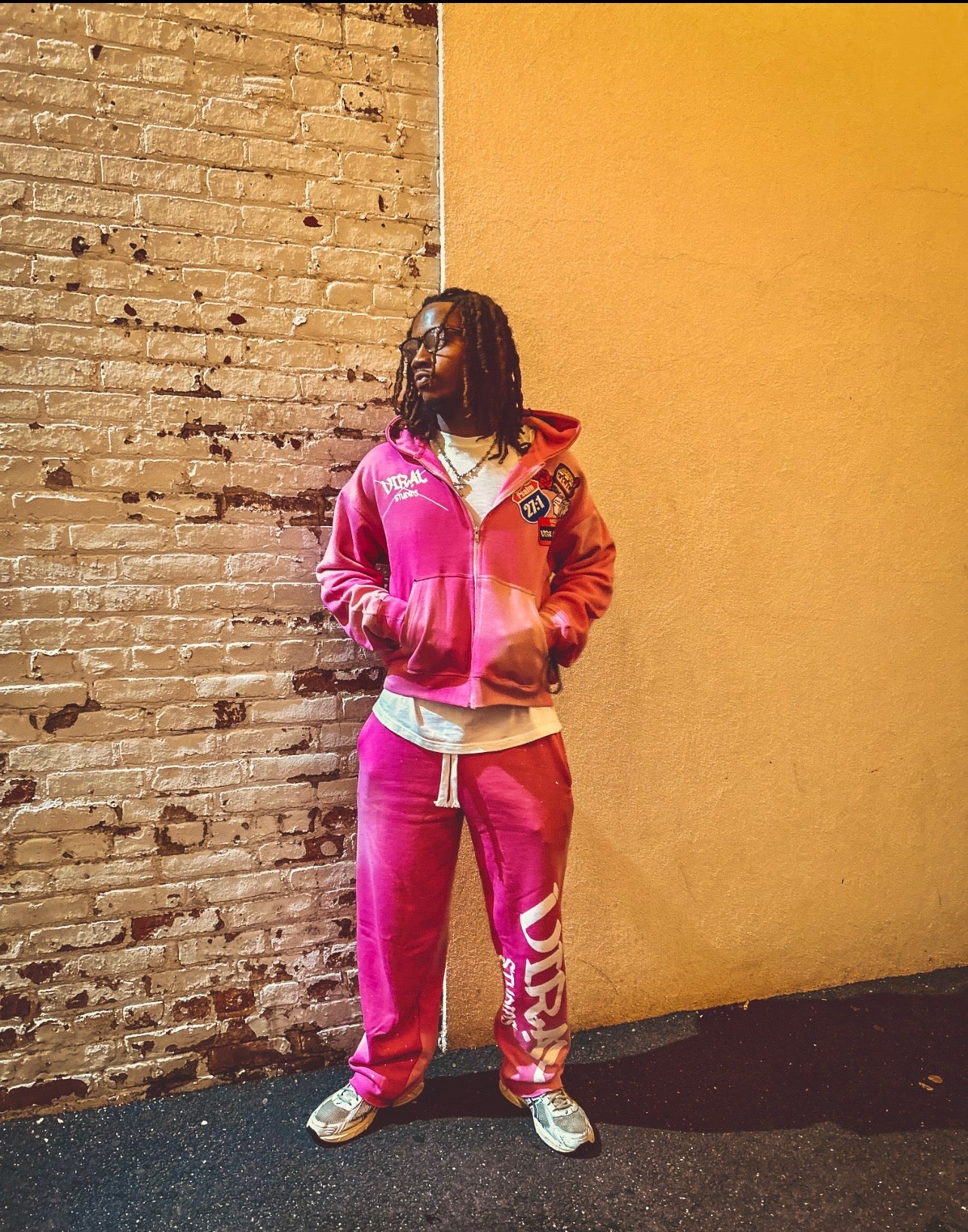 Rhinestone flare sweatsuits